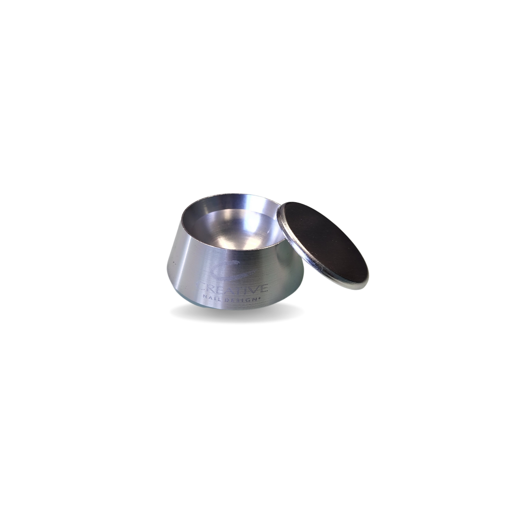 Metal Dappen Dish with Lid